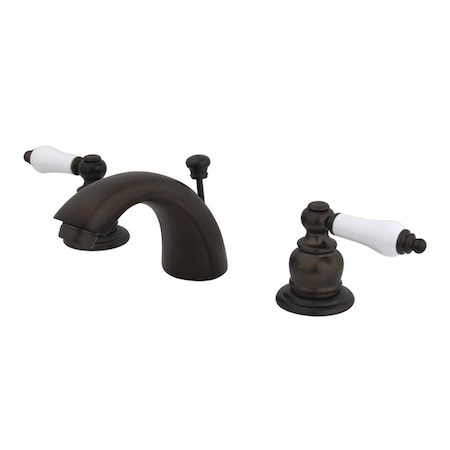 Kingston Brass KB955PL Victorian Mini-Widespread Bathroom Faucet, Oil Rubbed Bronze KB955PL